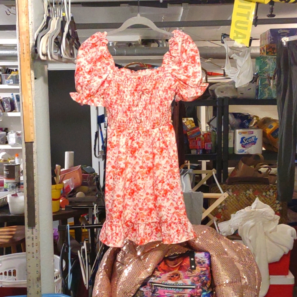 Mini floral dress size xs